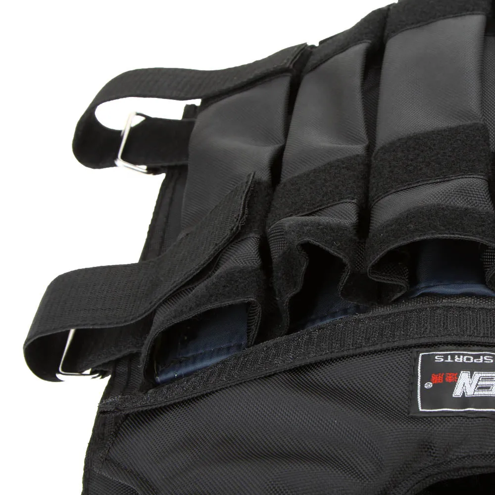 Adjustable Weighted Vest, Max Loading 110 Lb
