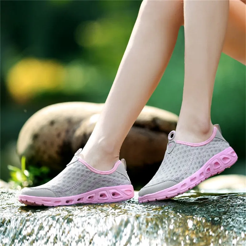 Aqua Shoes Quick-dry Outdoor Rubber Sole Slip on Water Shoes