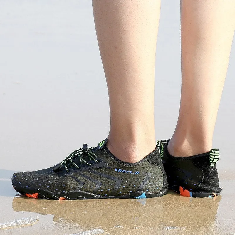 Aqua Shoes Summer Shoes Men Breathable Beach Slippers Upstream Shoes Adult Woman Swimming Sandals Diving Socks Tenis Masculino