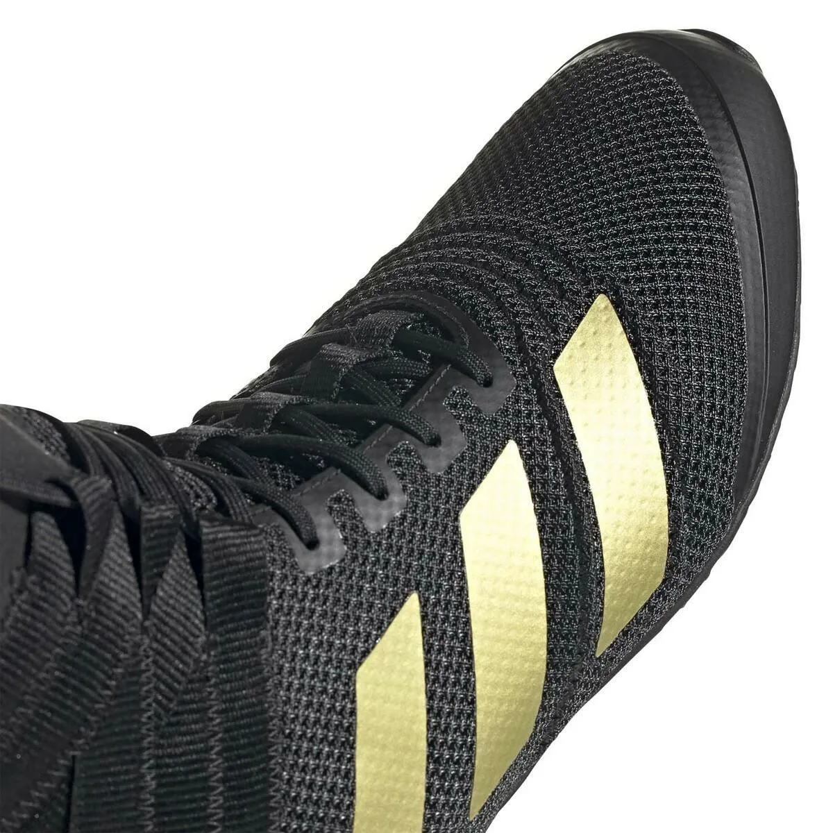 Black-Gold Adidas Speedex 18 Boxing Boots