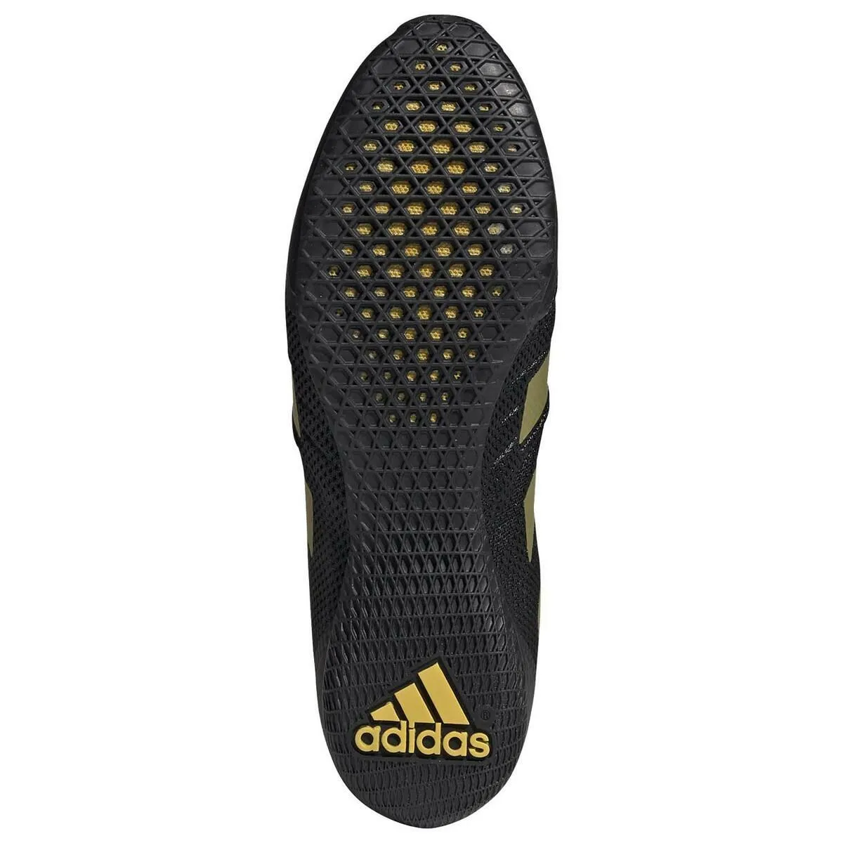 Black-Gold Adidas Speedex 18 Boxing Boots