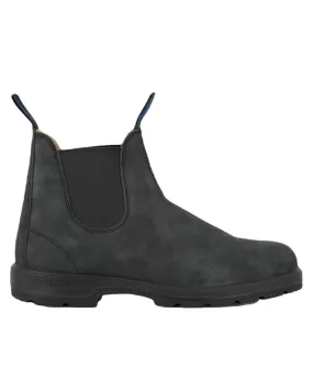 Blundstone 1478 Rustic Black Leather Chelsea Boots