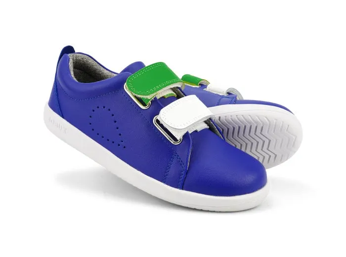 Bobux KP Grass Court Switch Blueberry (Emer White) Trainers