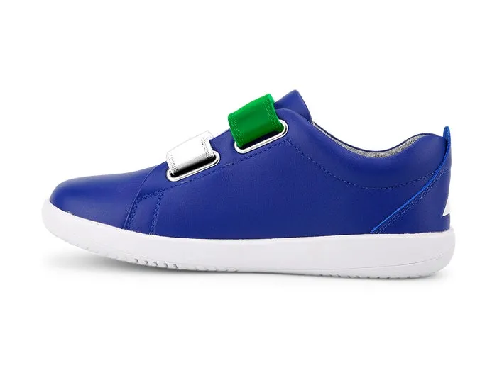 Bobux KP Grass Court Switch Blueberry (Emer White) Trainers