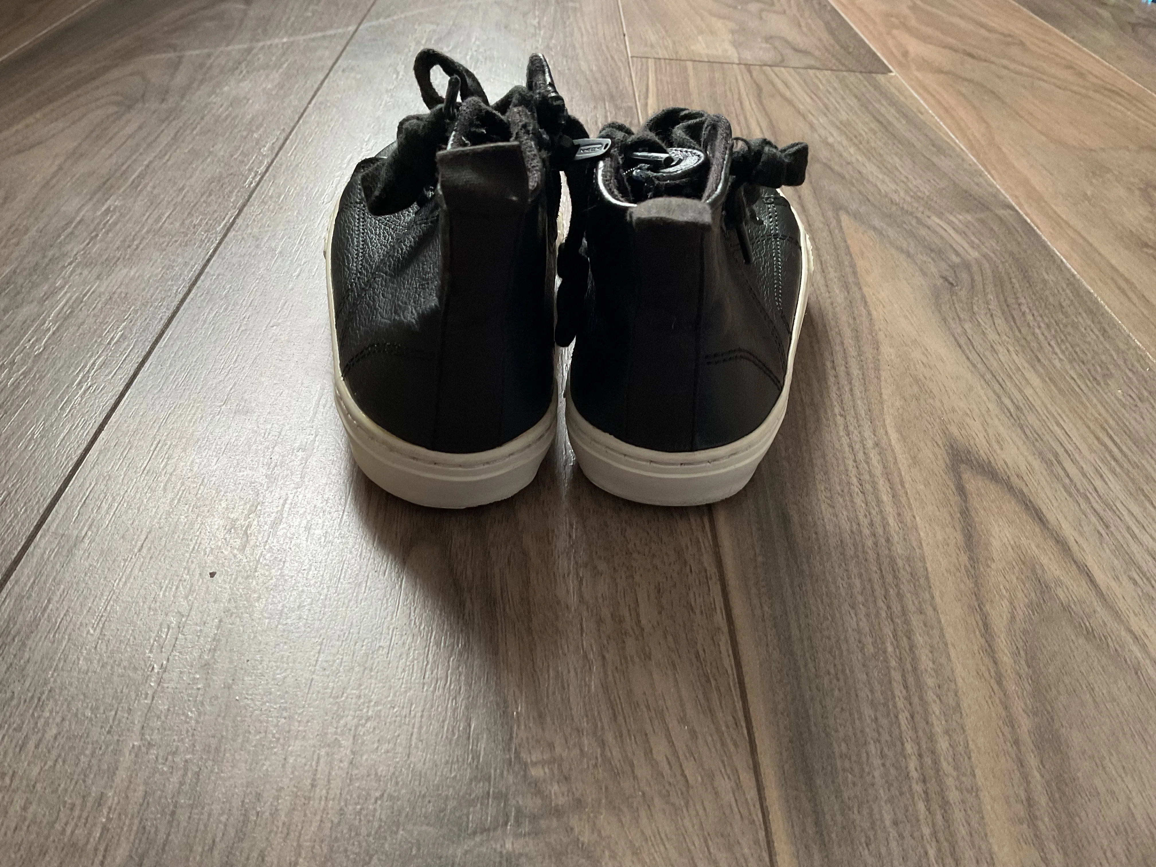 Boys Leather Hightops, Zara Size 25 (8.5/9), Shoes 8.5 (Toddler:2-4yr)