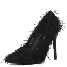 Cape Robbin Kitana-53 Black High Heel BLACK