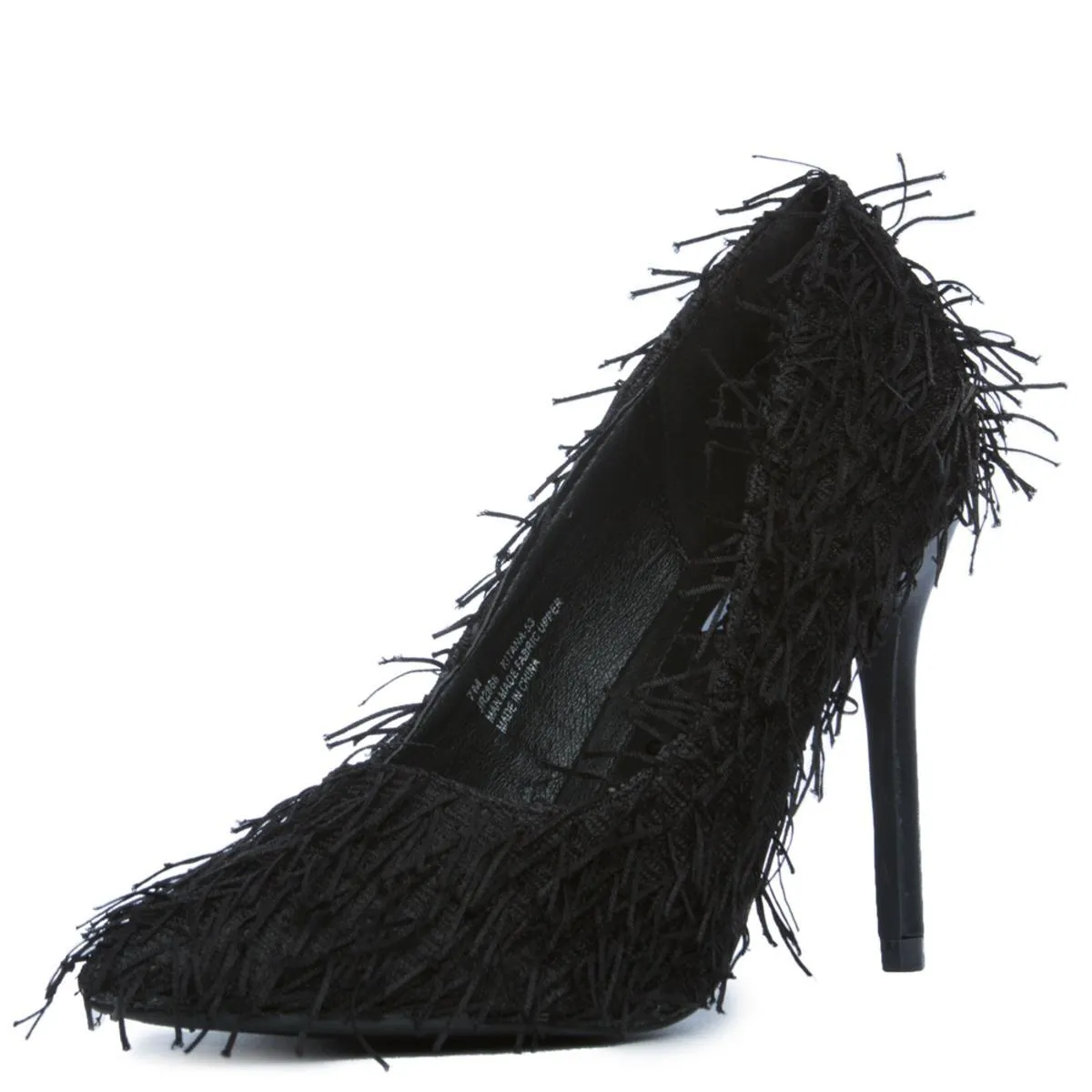 Cape Robbin Kitana-53 Black High Heel BLACK
