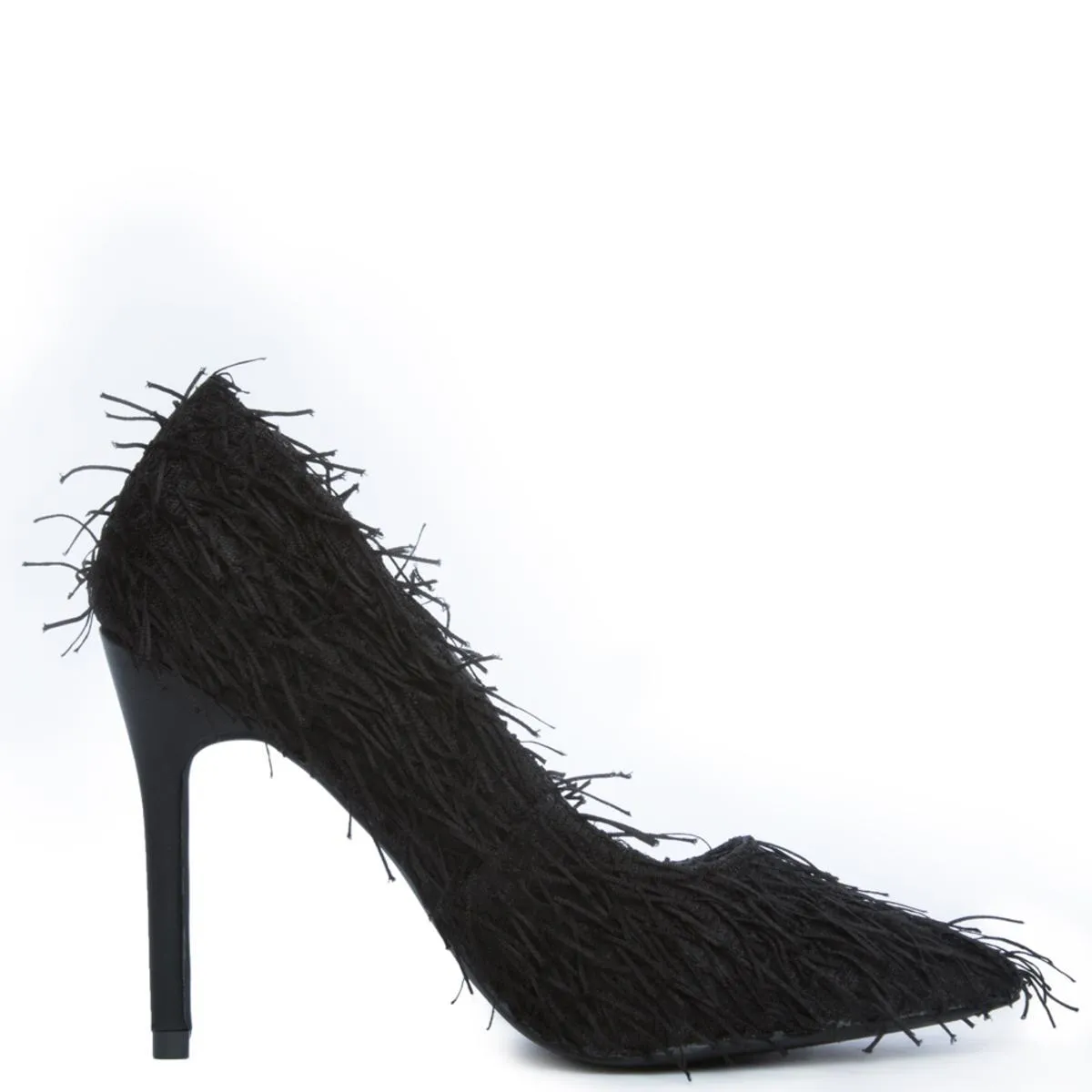Cape Robbin Kitana-53 Black High Heel BLACK