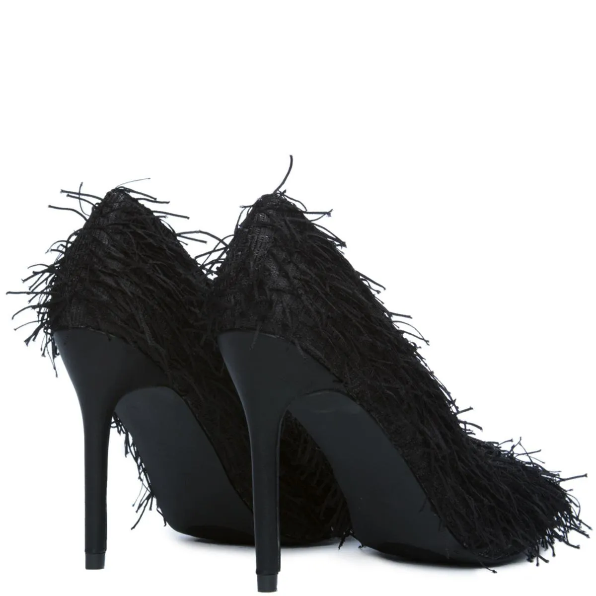 Cape Robbin Kitana-53 Black High Heel BLACK