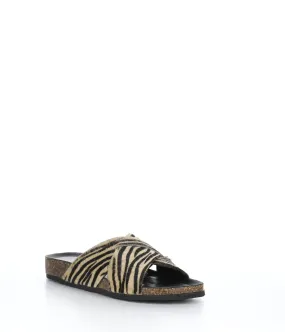 CAVA CHAMPAGNE/BLACK Slip-on Mules