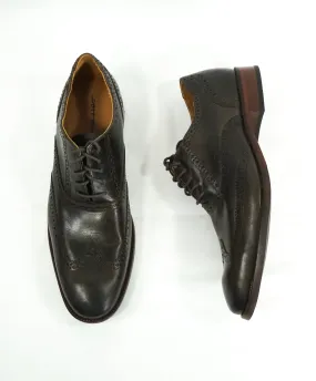 COLE HAAN - "Williams" Gray Leather Wingtip Oxfords Padded Insole - 10.5