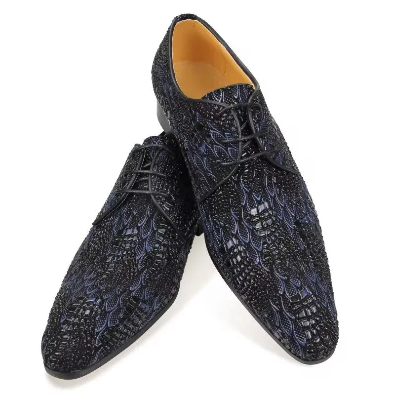 Diamoré Ebonique Buckled Oxfords