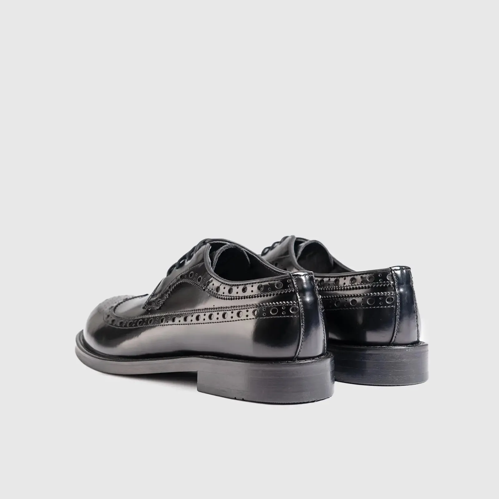 Dress Oxfords Wingtips 124-10 Black