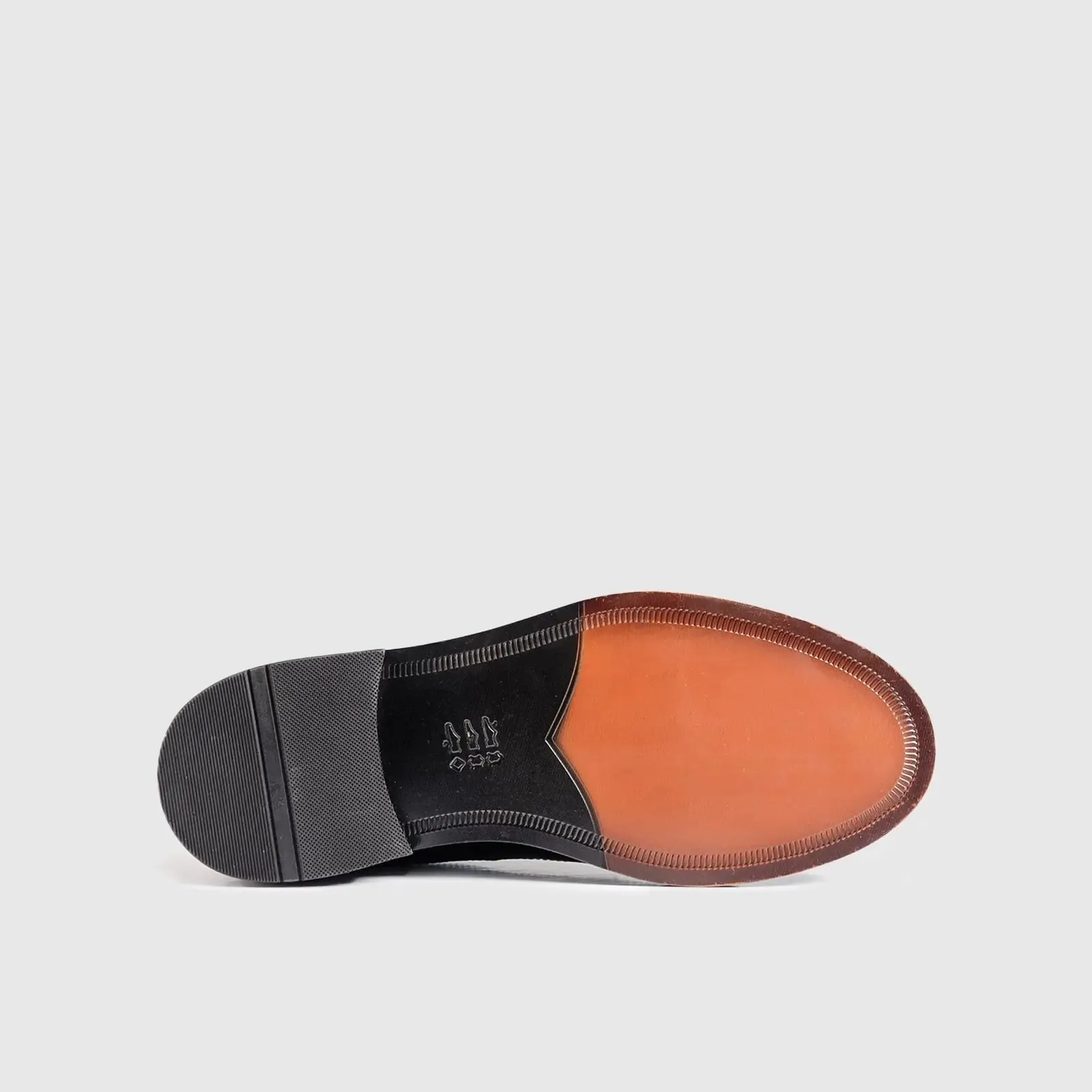 Dress Oxfords Wingtips 124-10 Black