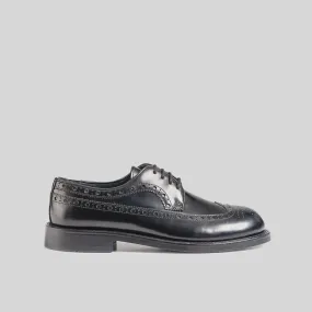 Dress Oxfords Wingtips 124-10 Black