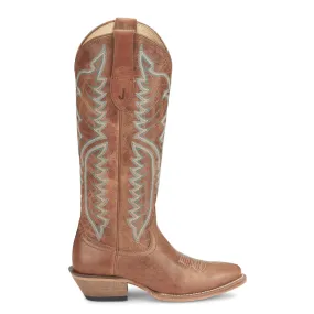 Evelyn 15 Inch Embroidered Round Toe Cowboy Boots