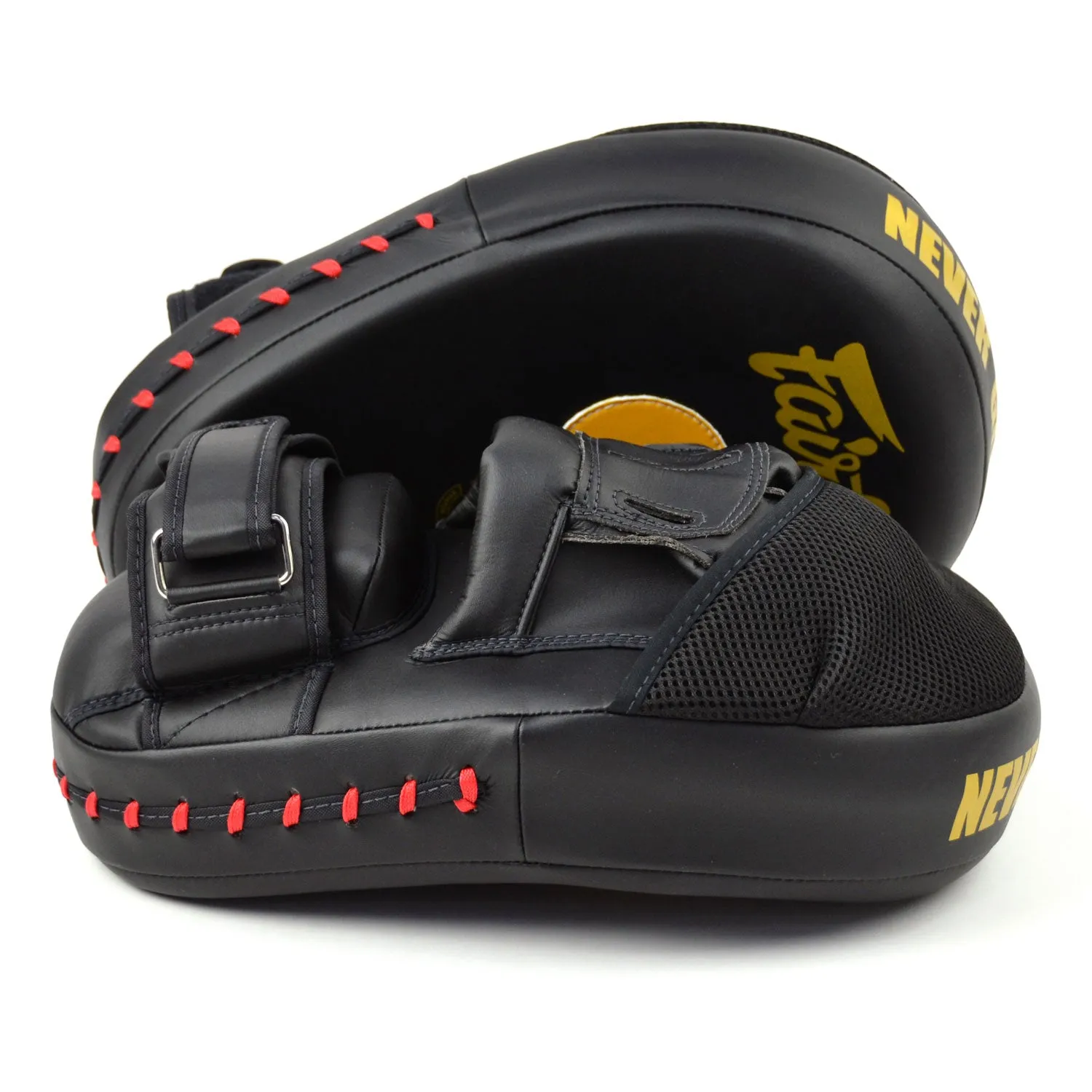 Fairtex FMV13 Maximised Focus Mitts - Black/Gold