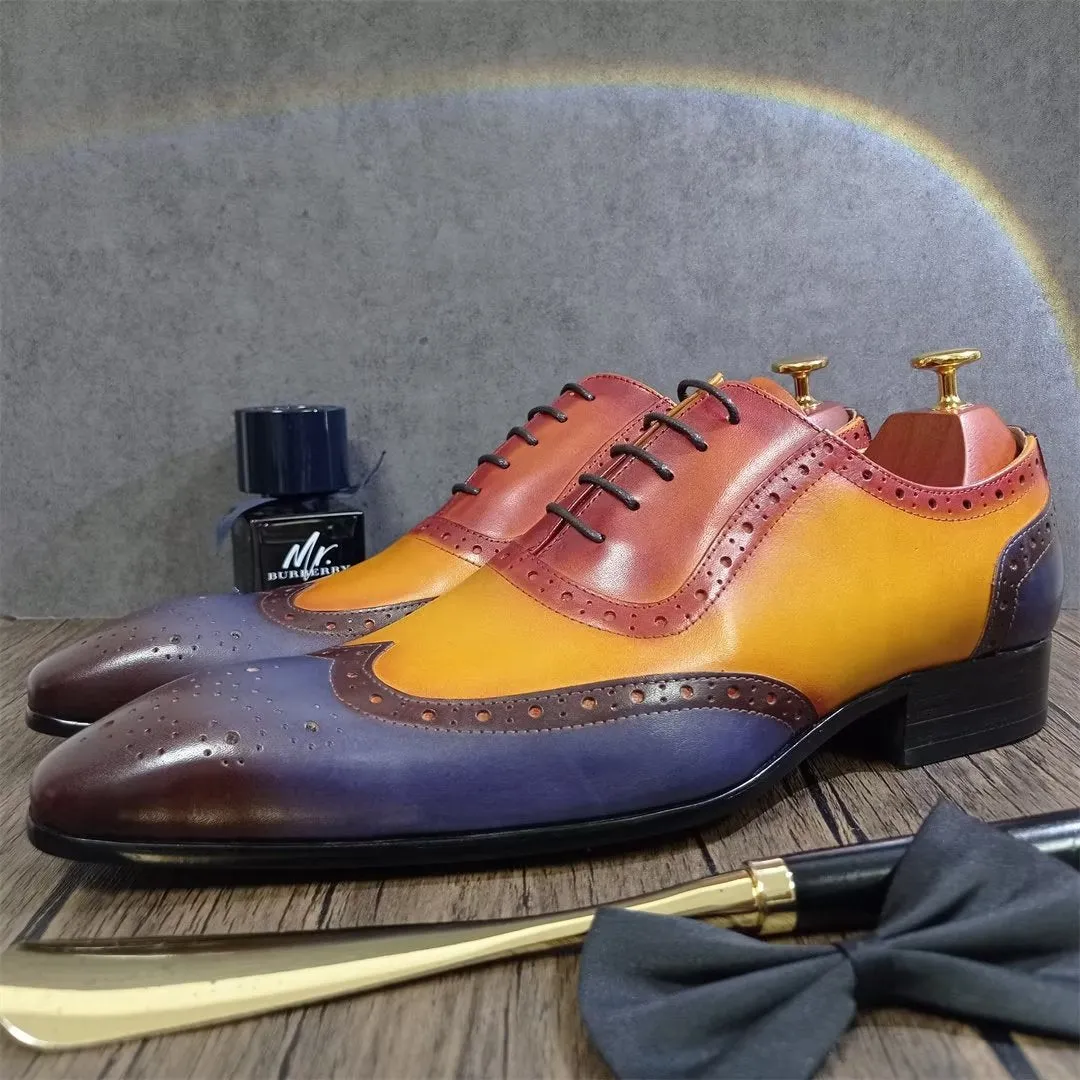 Fieralis Signature Leather Oxfords
