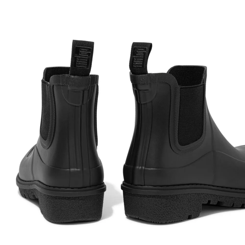 FitFlop Wonderwelly Chelsea All Black Boots