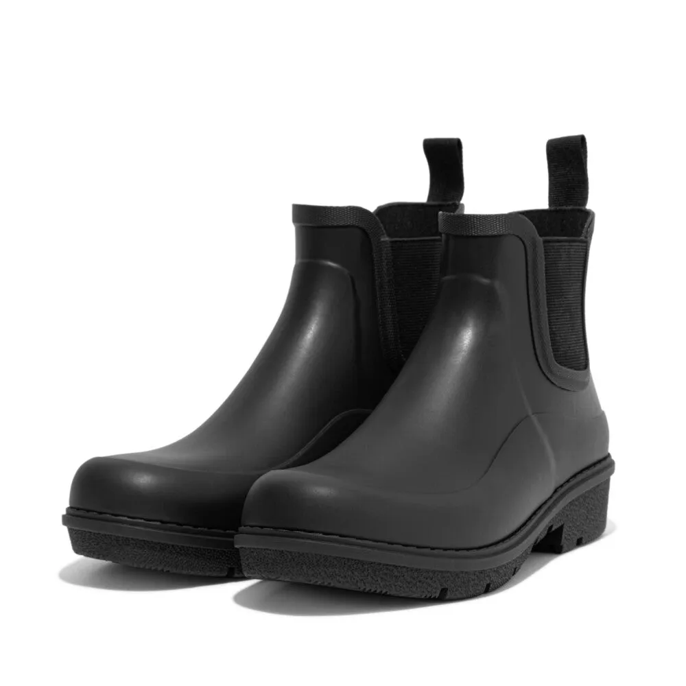 FitFlop Wonderwelly Chelsea All Black Boots