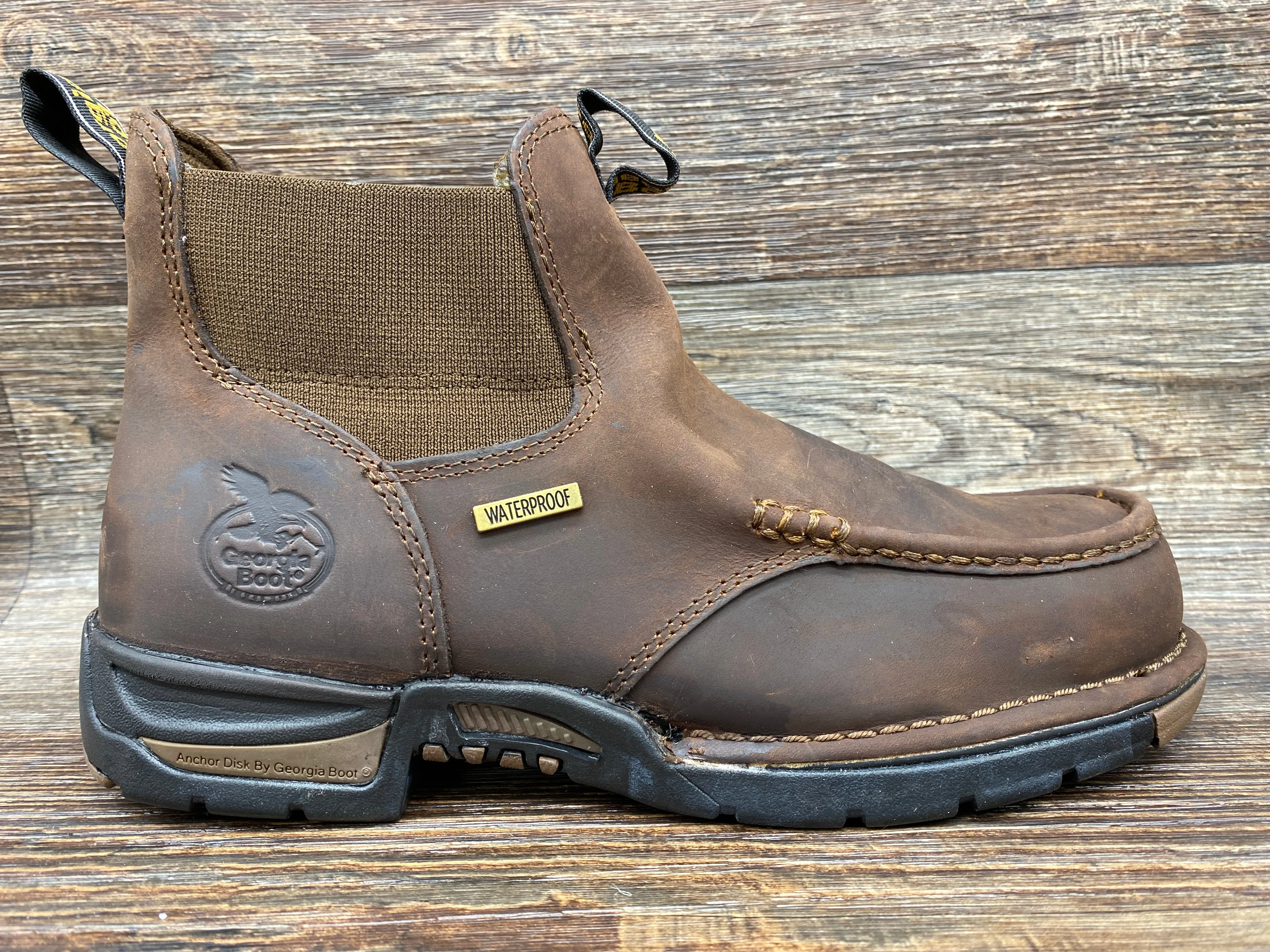 gb00156 Men's Athens Chelsea Waterproof Work Boot by Georgia