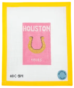 Houston Book Mini Needlepoint Canvas