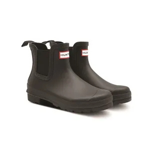 Hunter Ladies Original Chelsea Boots Black