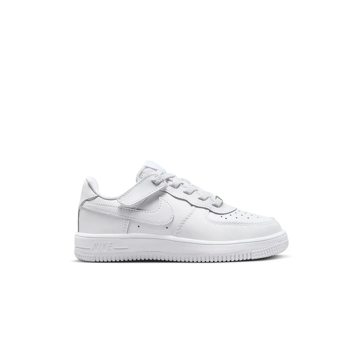 Kids Force 1 Low Easyon 'Triple White'