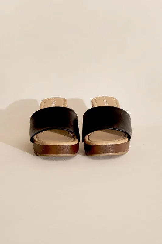 LAUREN Mule Heels