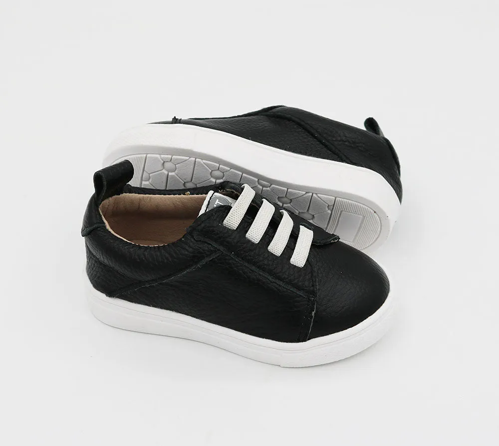Low Top Sneakers (Tennis Shoes) - Onyx (Black)