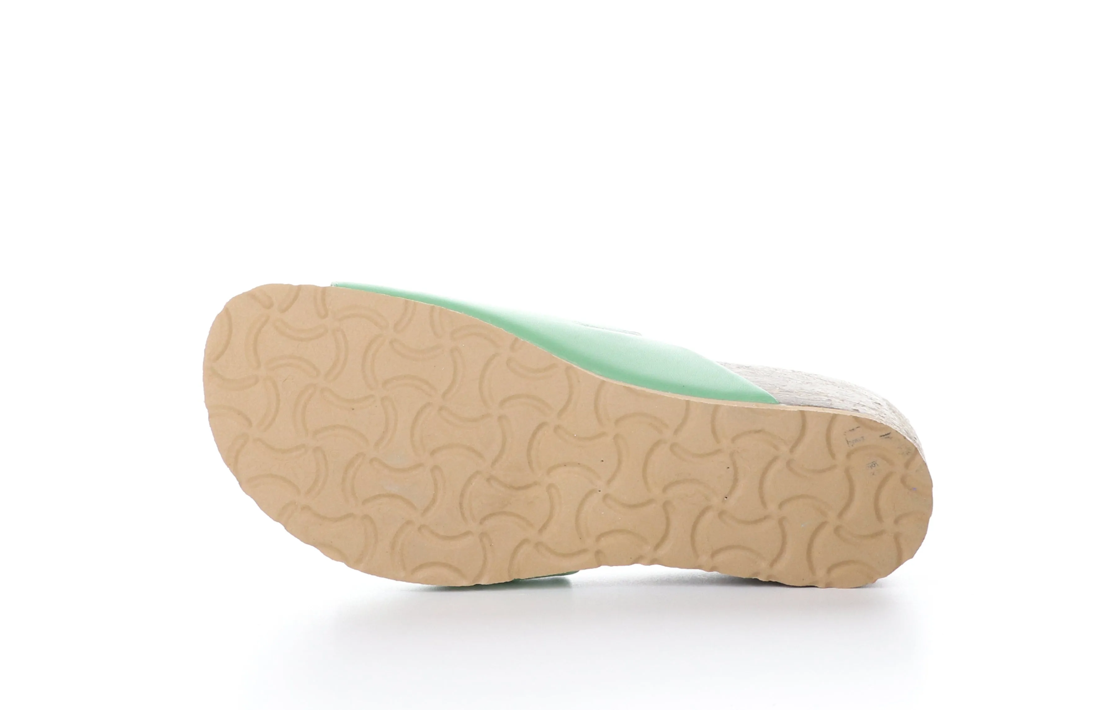 LUX Mint Open Toe Mules