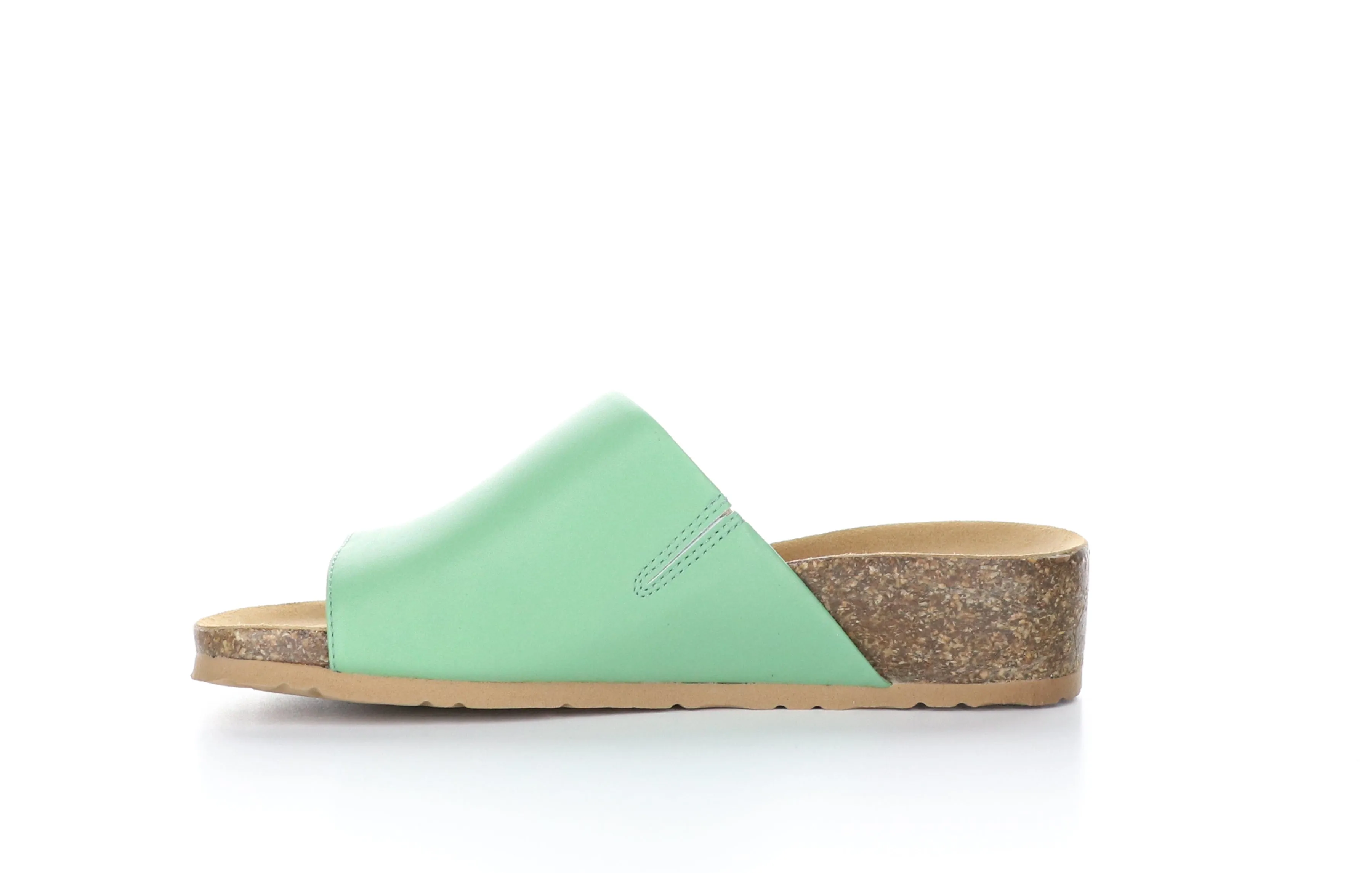 LUX Mint Open Toe Mules