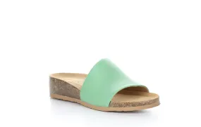 LUX Mint Open Toe Mules