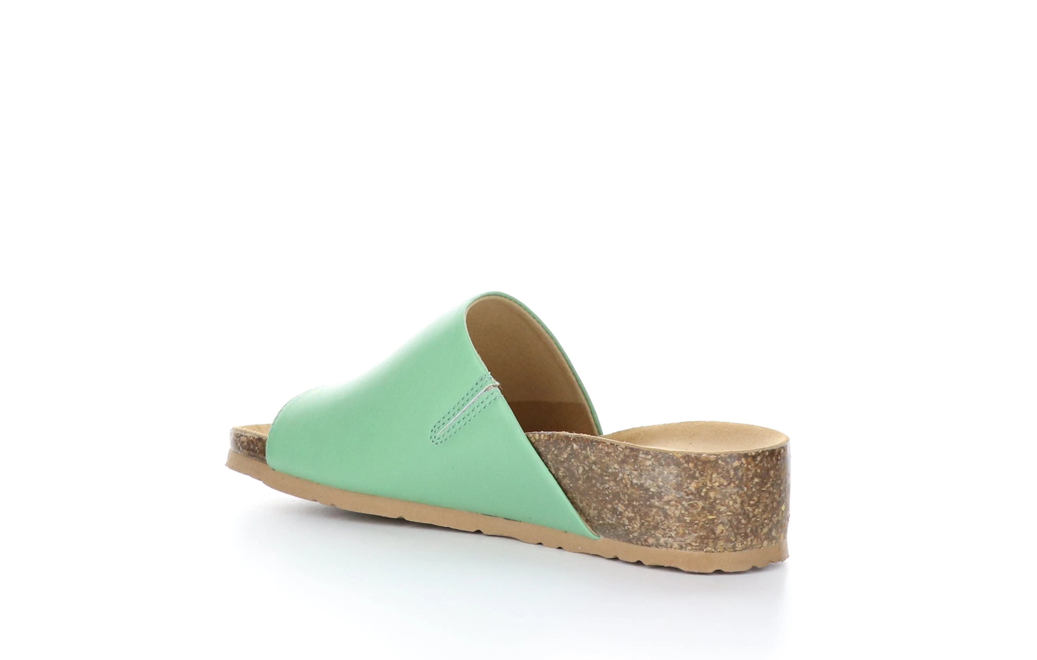 LUX Mint Open Toe Mules
