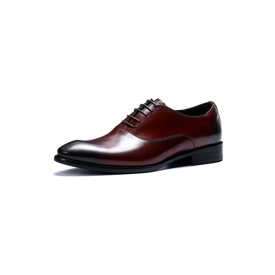LuxeVelle Couture Brocade Oxfords