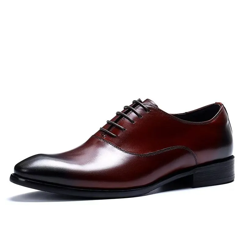 LuxeVelle Couture Brocade Oxfords