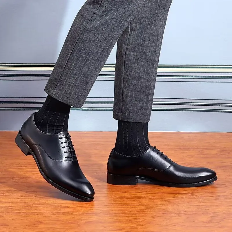 LuxeVelle Couture Brocade Oxfords