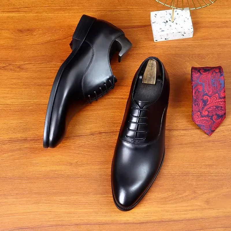 LuxeVelle Couture Brocade Oxfords