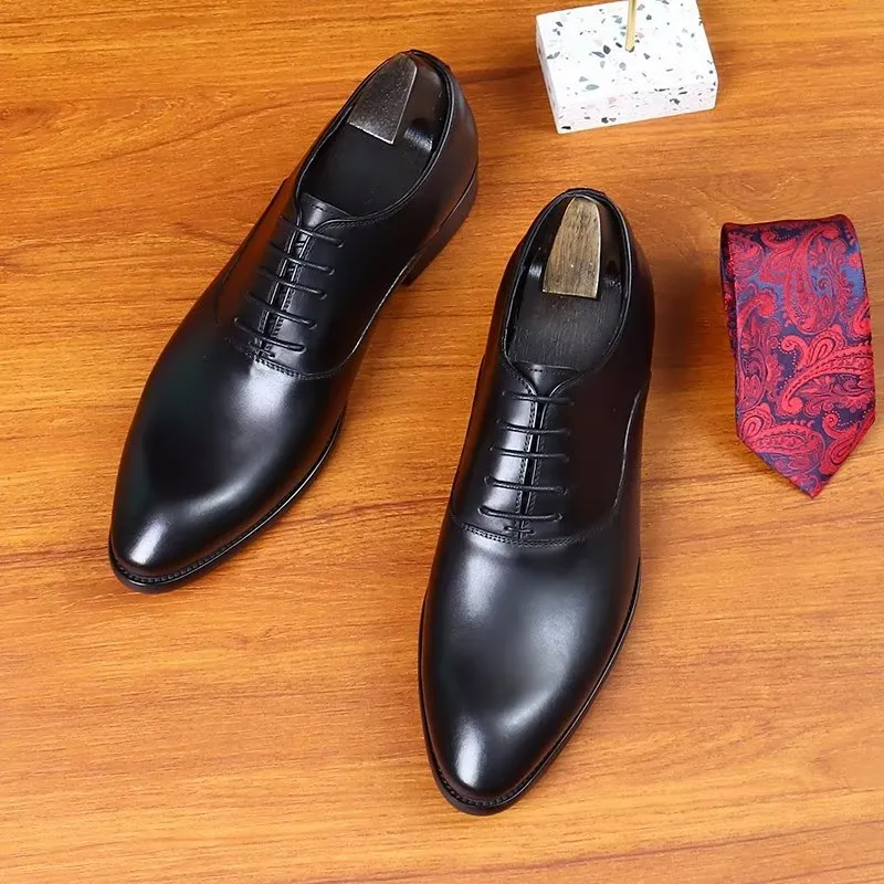 LuxeVelle Couture Brocade Oxfords