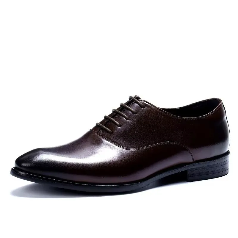 LuxeVelle Couture Brocade Oxfords
