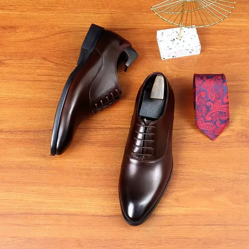LuxeVelle Couture Brocade Oxfords