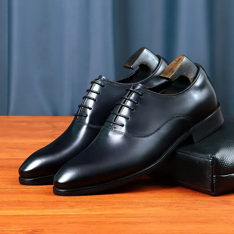 LuxeVelle Couture Brocade Oxfords
