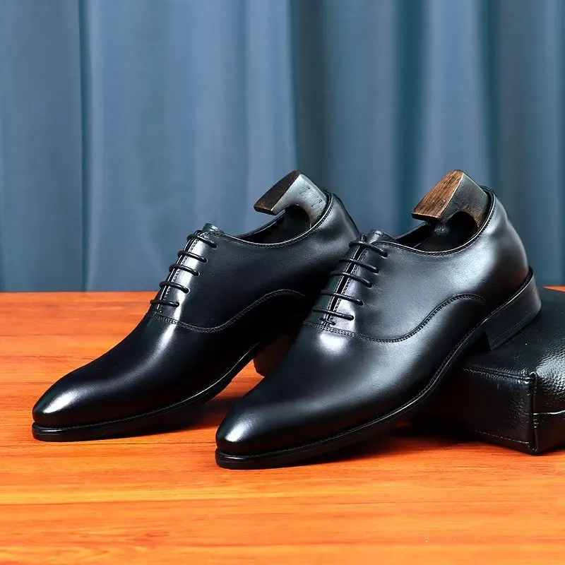 LuxeVelle Couture Brocade Oxfords