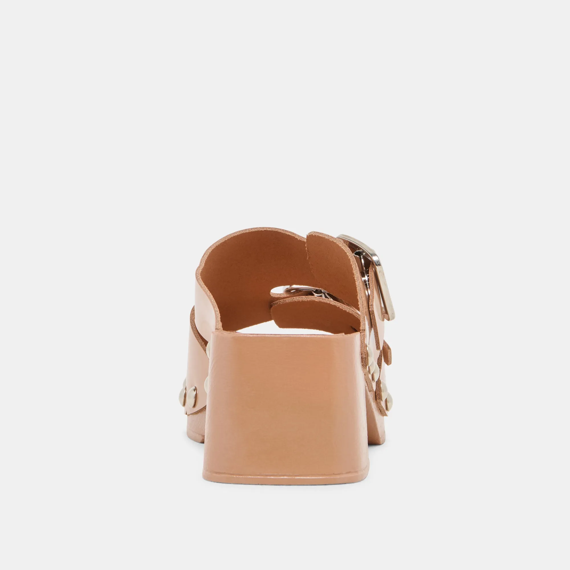 MELODY HEELS TAN LEATHER