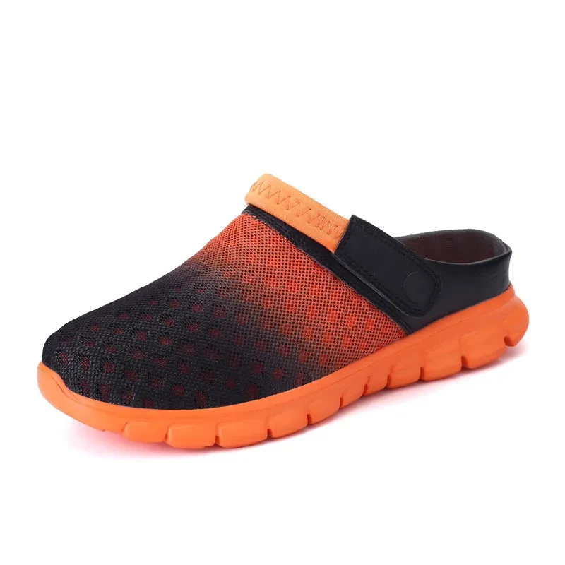 Men's Quick Dry Casual Home Slippers Couple Garden Mules