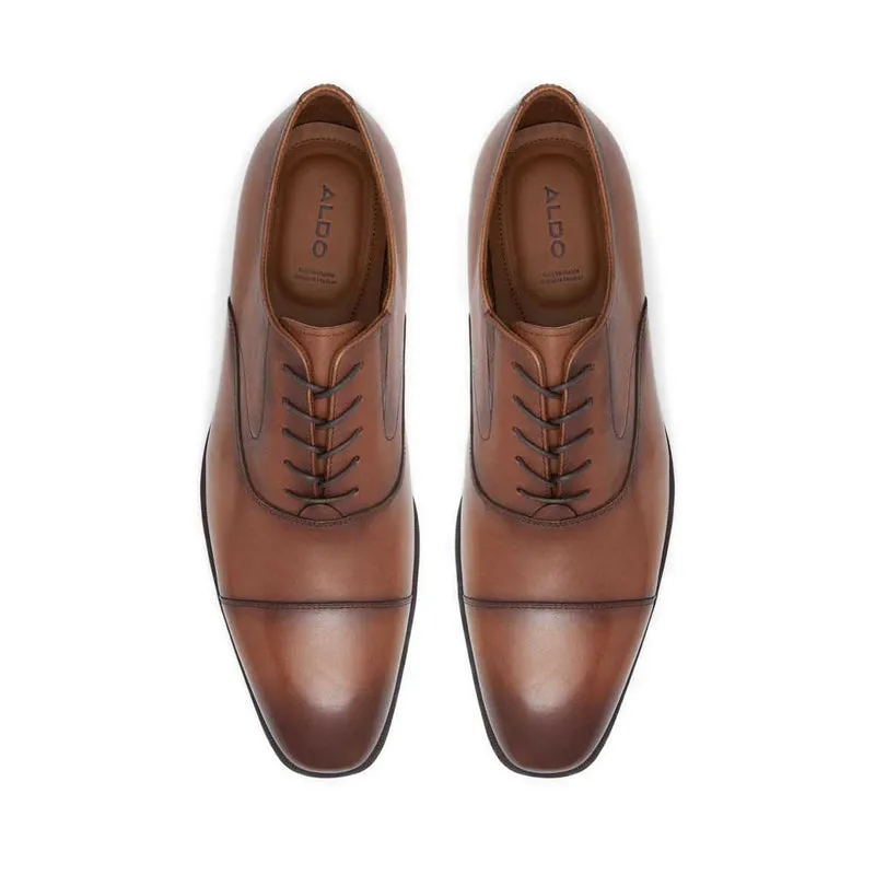 Miraylle Men Lace Up Dress Shoe - Tan