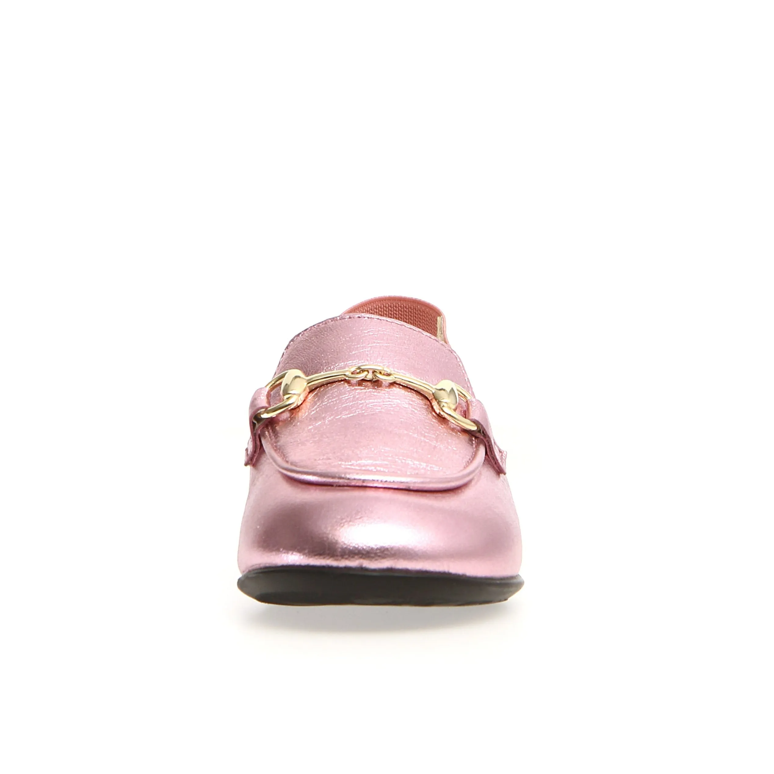 Naturino Mestre Girl's Dress Shoes - Metallic Pink/Elastic Pink