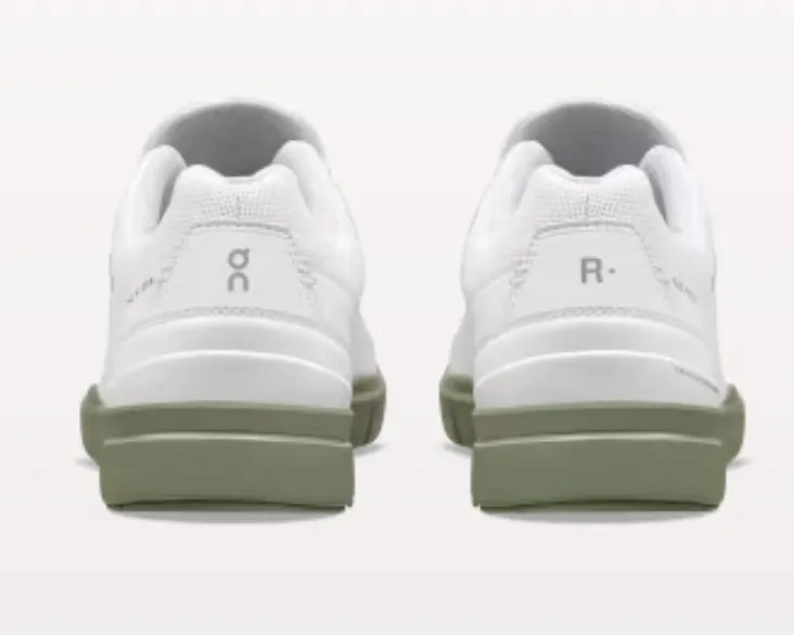 ON Mens The Roger Advantage Textile Synthetic White Reseda Trainers 7.5 US