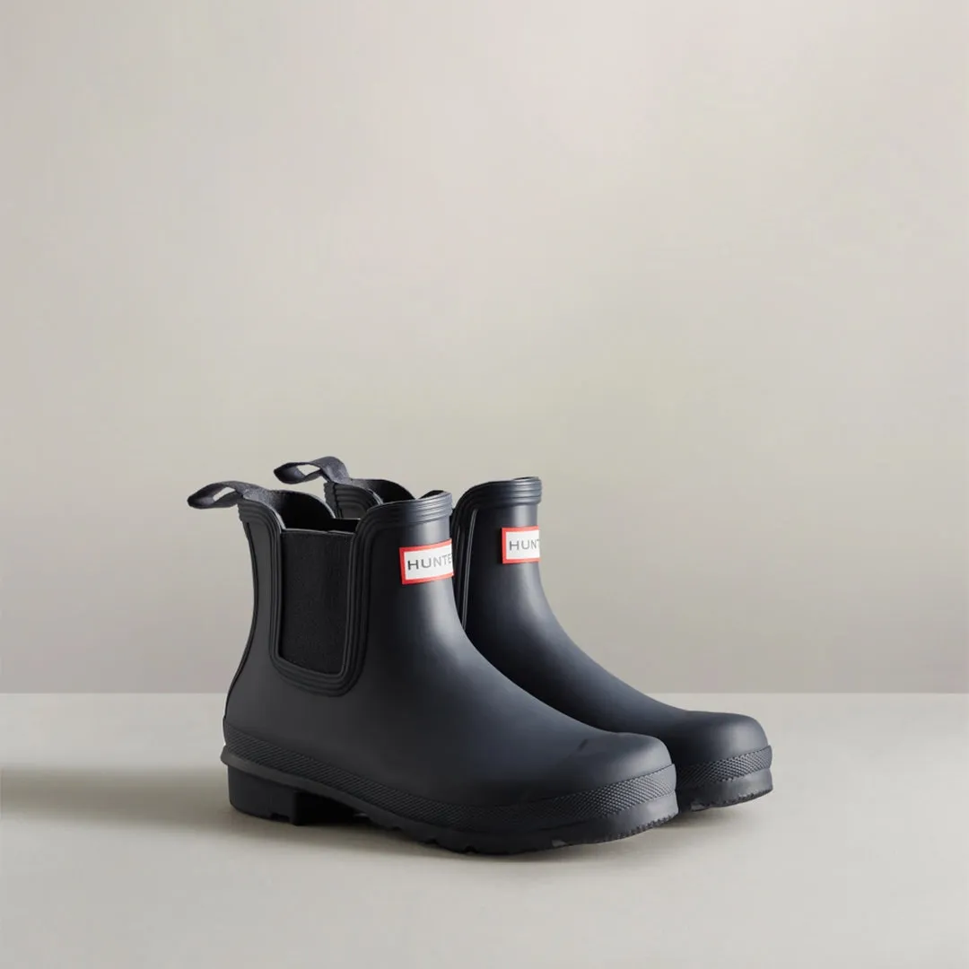 Original Chelsea Ladies Boots - Navy by Hunter