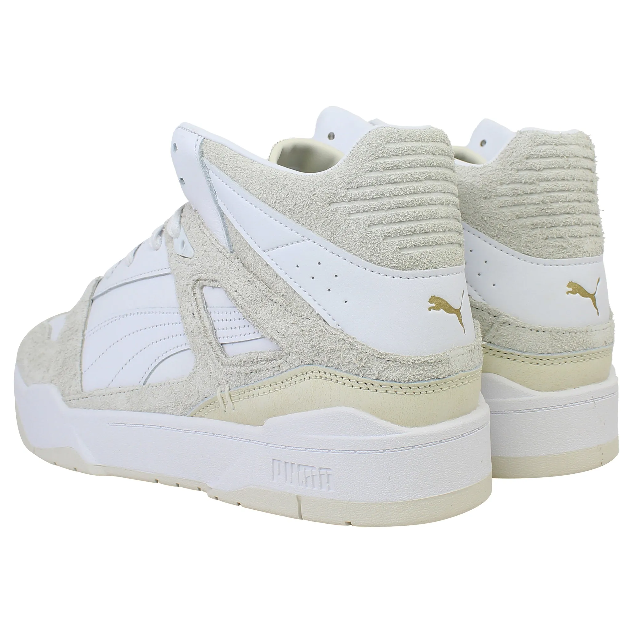 Puma Slipstream Hi Premium Mens White Trainers